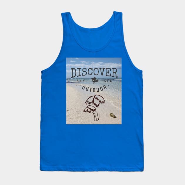 Discover Outdoor Isla Saona Beach Tank Top by Christine aka stine1